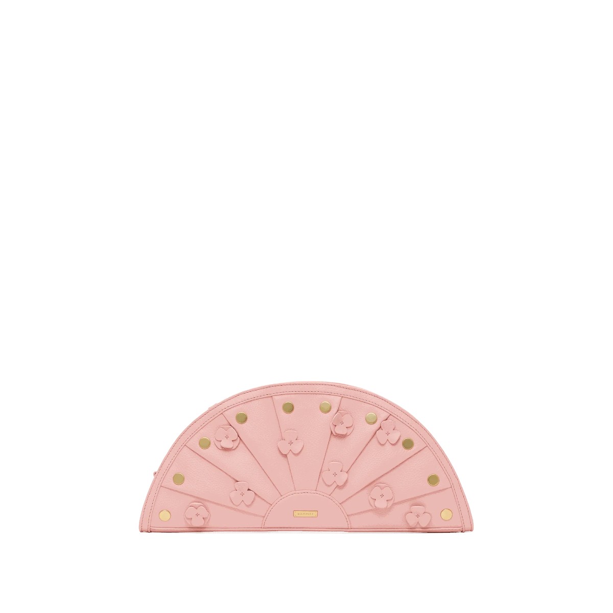 Hammitt Shelley Crossbody Clutch, Flamingo Flora and Brushed Gold Hardware