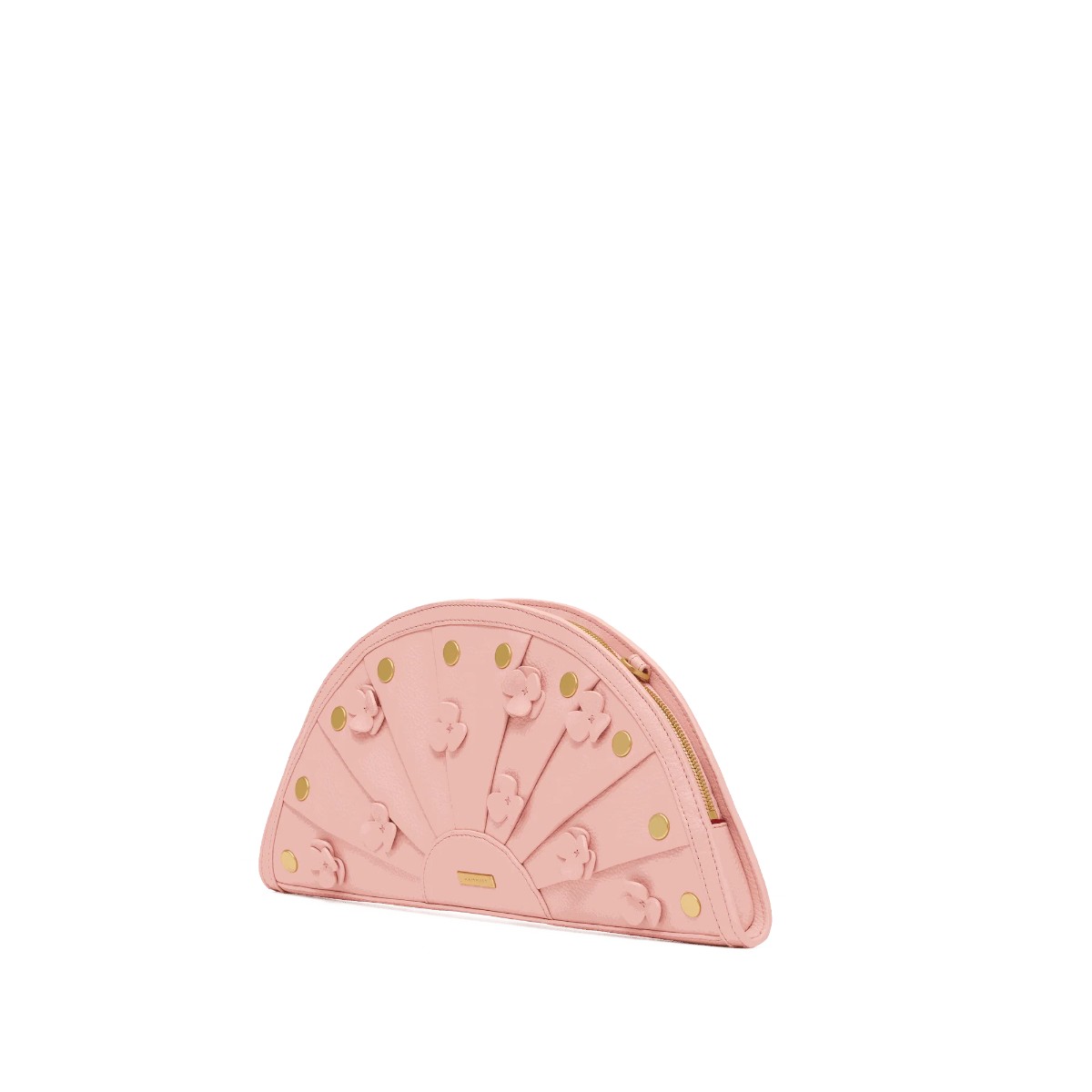 Hammitt Shelley Crossbody Clutch, Flamingo Flora and Brushed Gold Hardware