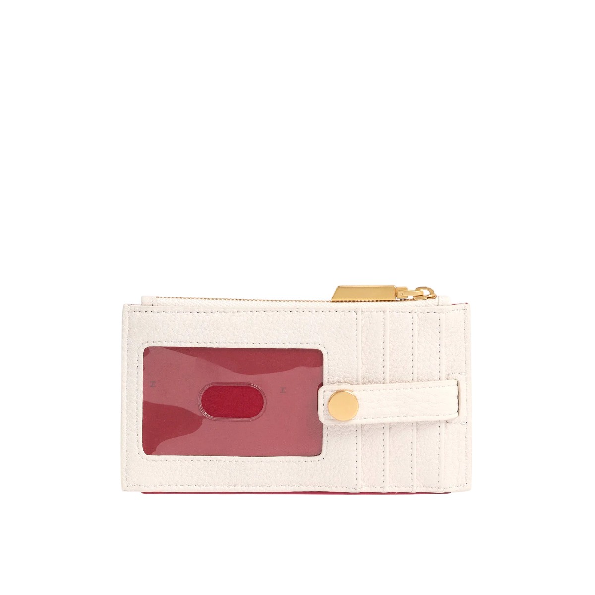 Hammitt 210 West Wallet, Calla Lily White and Brushed Gold Hardware