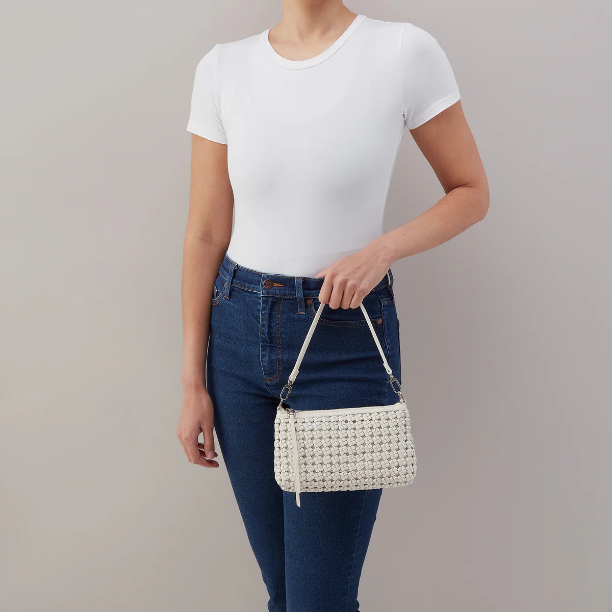 HOBO Darcy Crossbody Bag, Whitecap