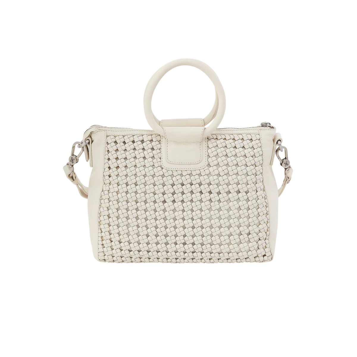 HOBO Sheila Medium Satchel Top Handle Bag, Whitecap