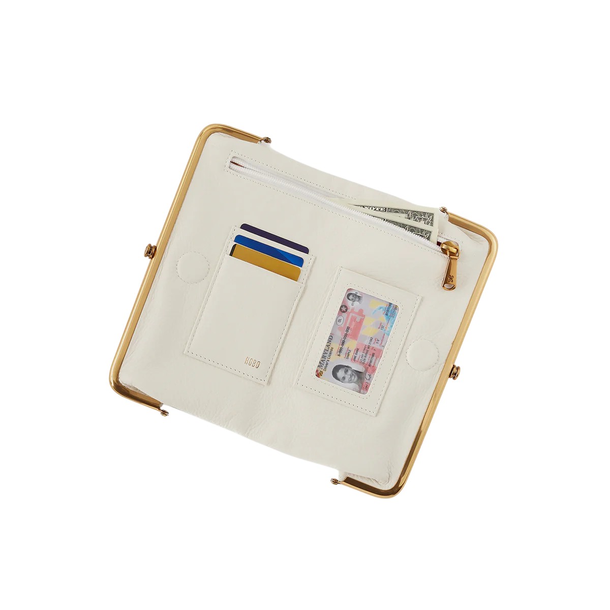 HOBO Lauren Clutch Wallet, Coastal Cloud