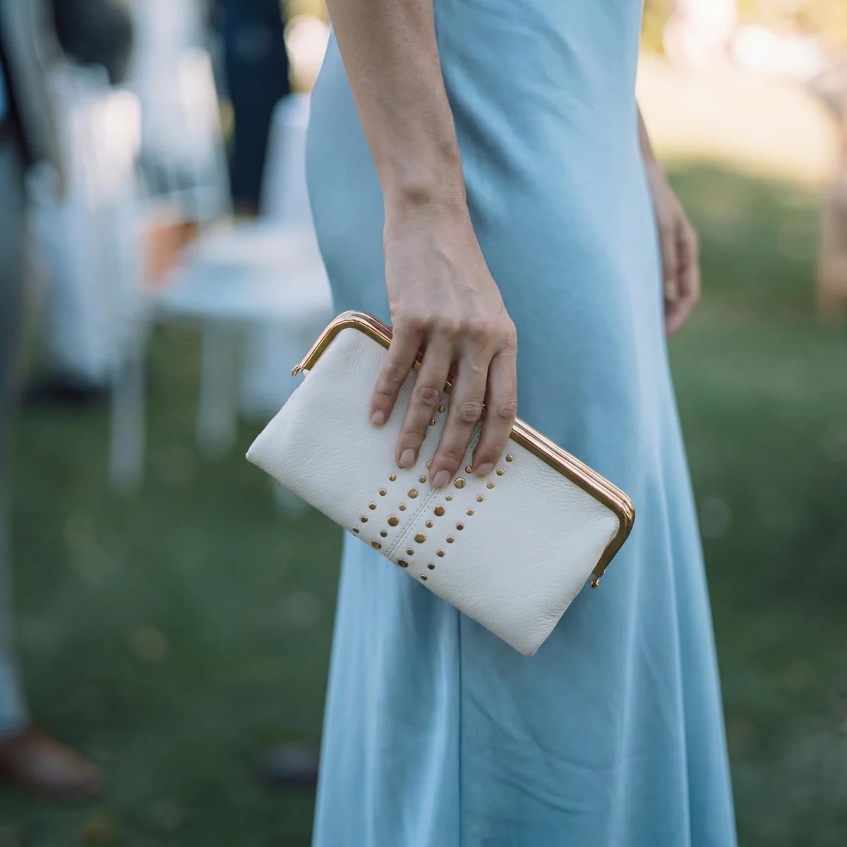 HOBO Lauren Clutch Wallet, Coastal Cloud