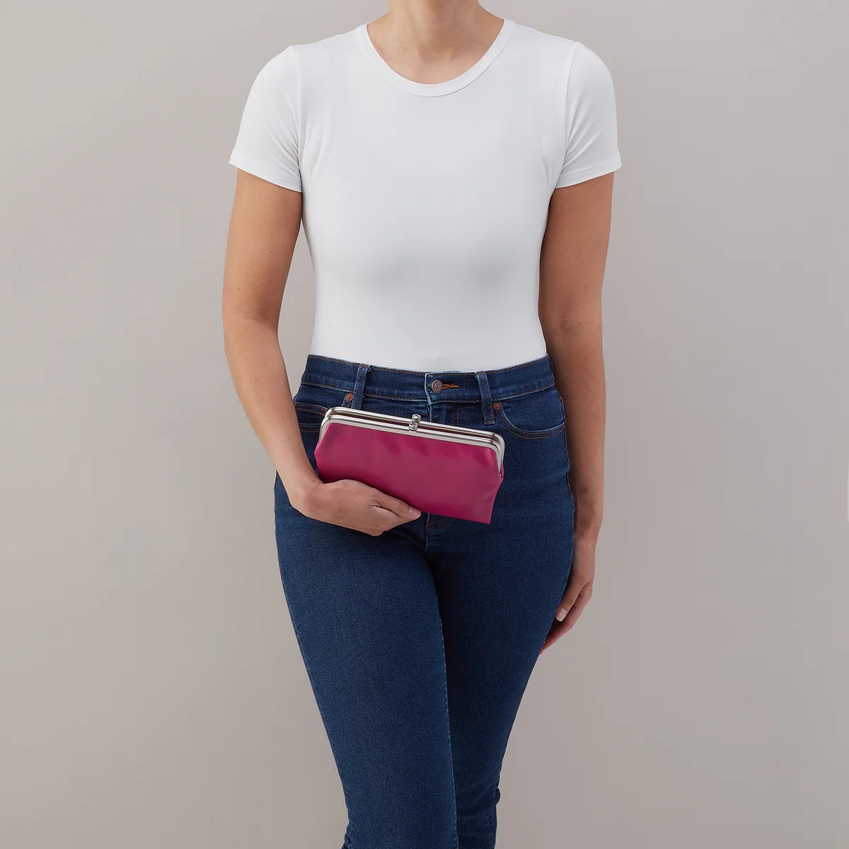 HOBO Lauren Clutch Wallet, Cactus Flower
