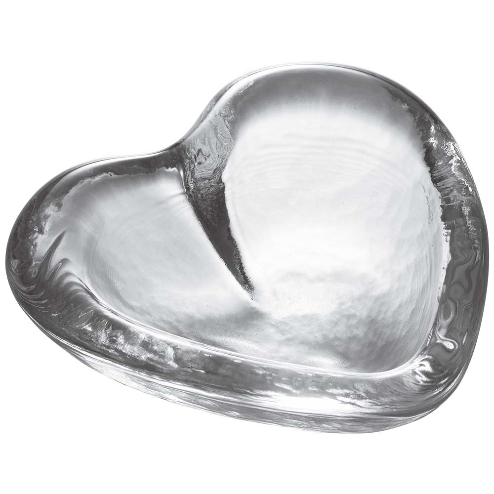 Simon Pearce Glass Heart Dish Borsheims