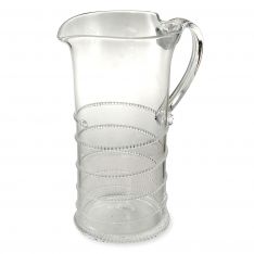 Juliska Amalia Clear Large Pitcher, 9.5"