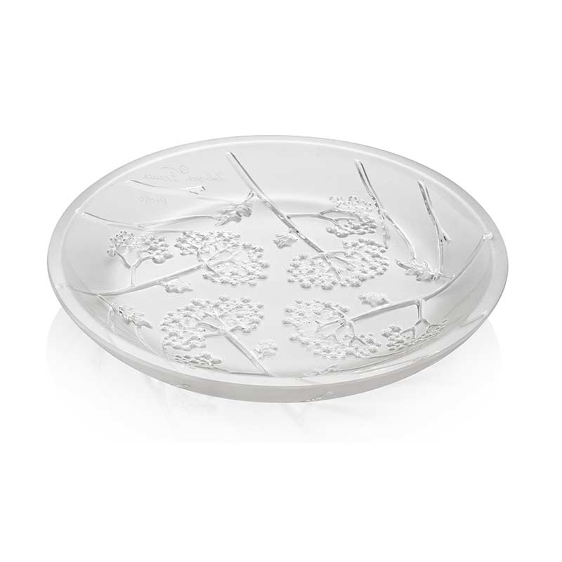 Lalique Ombelles Small Flat Bowl 10139000 Borsheims