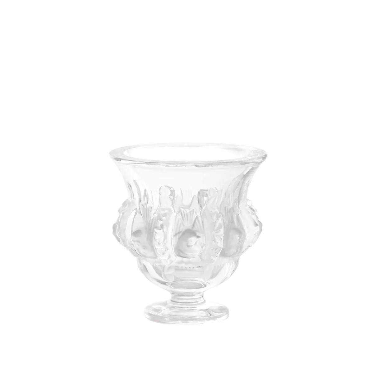 Lalique Dampierre Vase, Clear Crystal