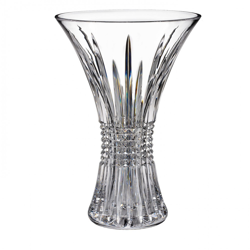 Waterford Lismore Diamond Vase, 14