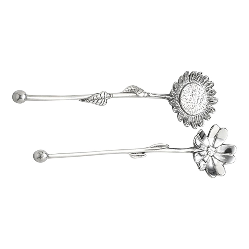 Mariposa Sunflower and Cosmos Salad Servers