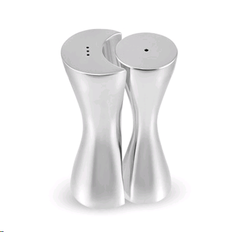 Nambe Hug Salt and Pepper