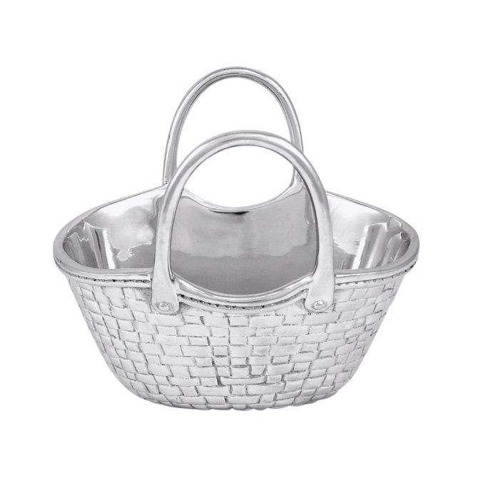 Mariposa Woven Basket Nut Dish