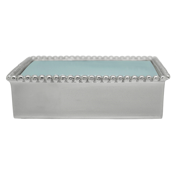 Mariposa Beaded Napkin Box