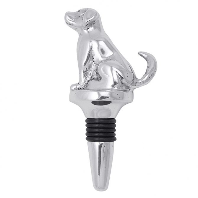 Mariposa Labrador Bottle Stopper