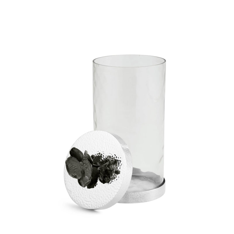 Michael Aram Black Orchid Canister, Large