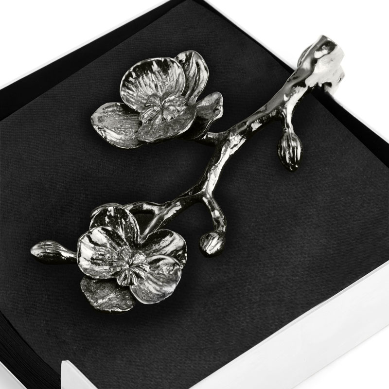 Michael Aram Black Orchid Cocktail Napkin Holder