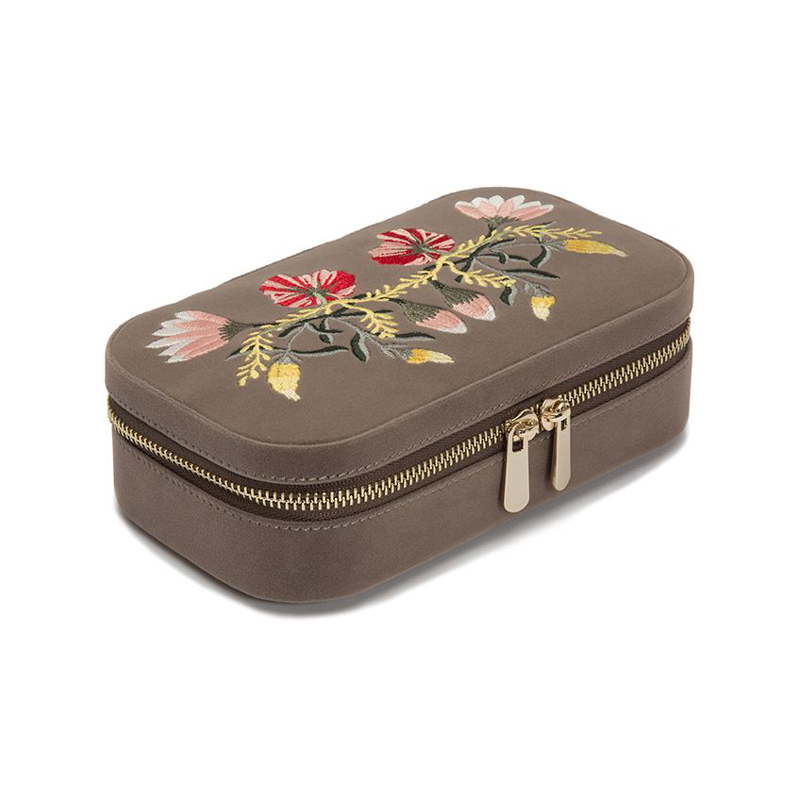 WOLF Zoe Travel Zip Case, Mink