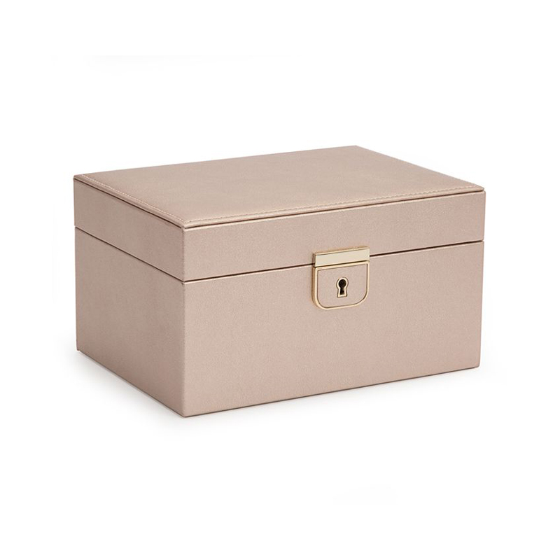 WOLF Palermo Small Jewelry Box,  Rose Gold