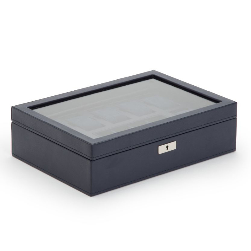 WOLF Howard Watch Box, Navy