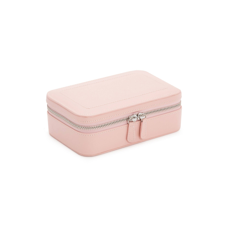 WOLF Sophia Zip Case, Rose | 392215 | Borsheims