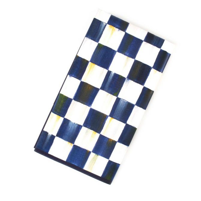 MacKenzie-Childs Royal Check Paper Guest Napkins