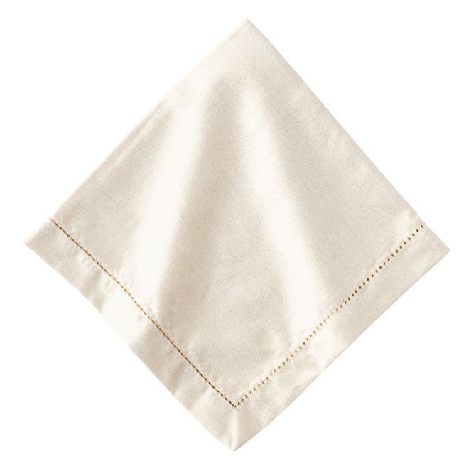 Juliska Heirloom Napkin, Metallic Gold
