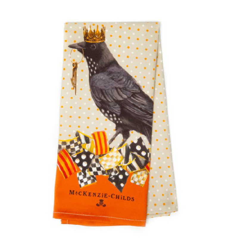 MacKenzieChilds Nevermore Dish Towel 701141222 Borsheims