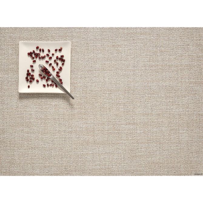 Chilewich Boucle Rectangle 14x19 Placemat, Natural