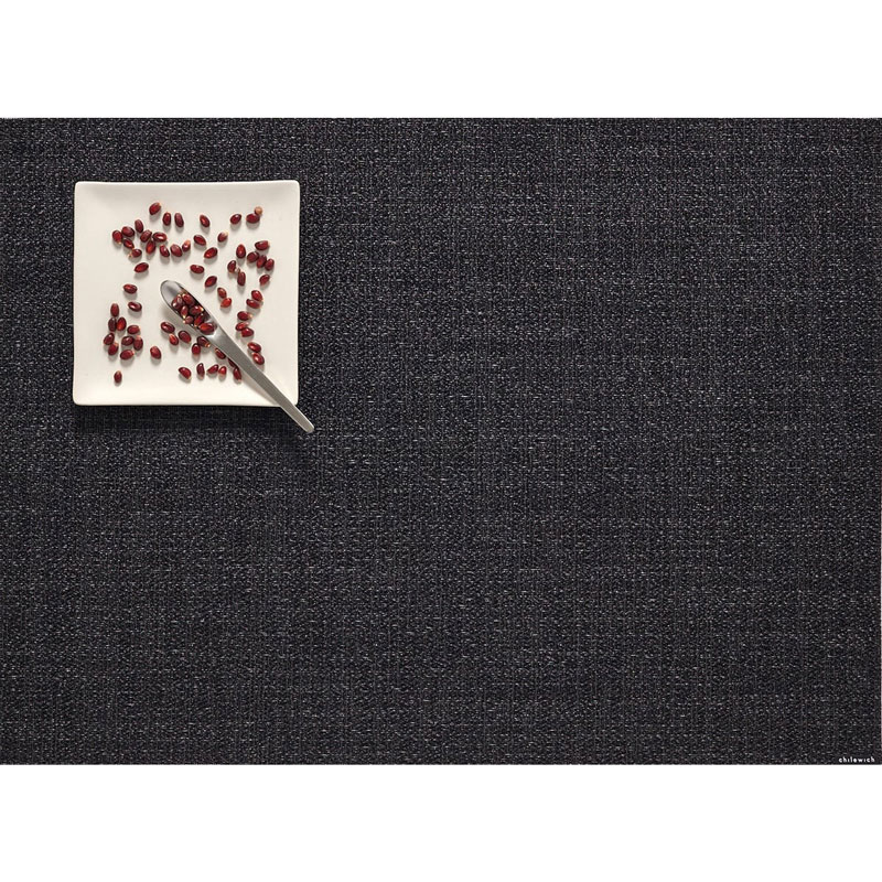 Chilewich Boucle Rectangle Placemat, Noir