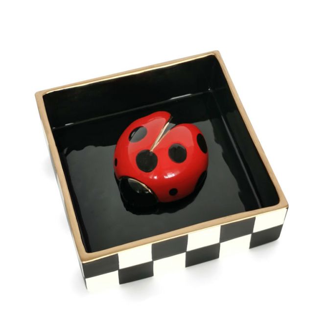 MacKenzie-Childs Ladybug Cocktail Napkin Holder