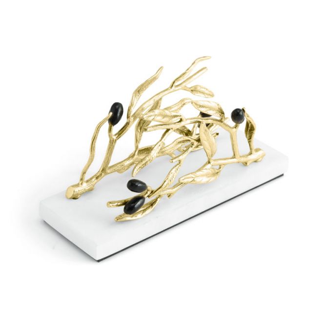 Michael Aram Olive Branch Vertical Napkin Holder - Thumbnail 5