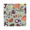 Nora Fleming Cocktail Napkins, Finch