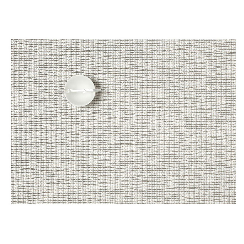 Chilewich Lattice Rectangle Placemat, Silver 100124011 Borsheims