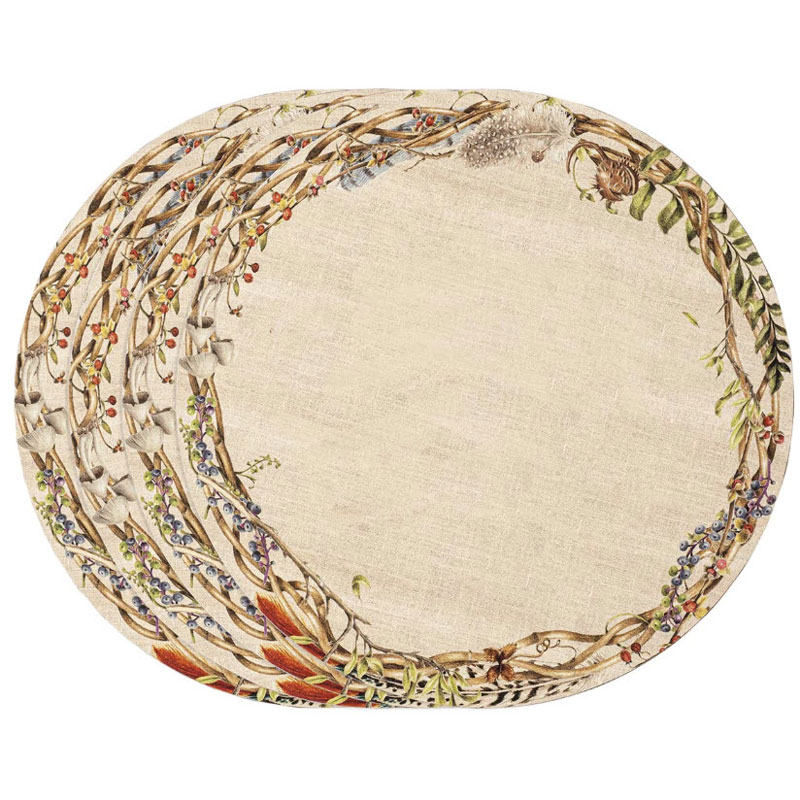Juliska Forest Walk Placemats, Set of 4 LM57/90 Borsheims