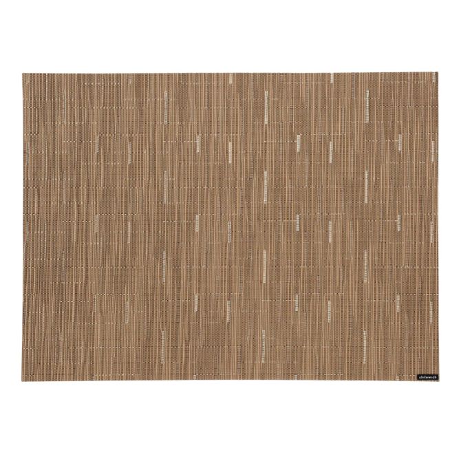 Chilewich Rectangle Bamboo Placemat, Camel