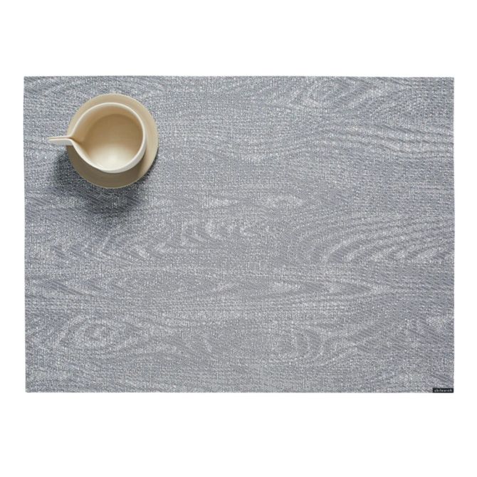 Chilewich Woodgrain Placemat, Slate
