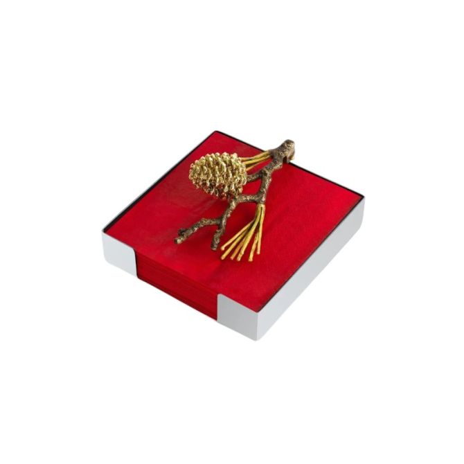 Michael Aram Pine Cone Cocktail Napkin Holder