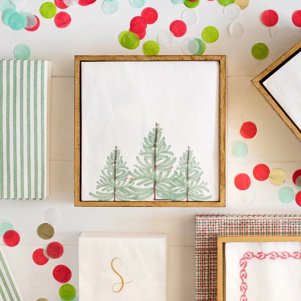 Vietri Papersoft Lastra Holiday Dinner Napkins, Set of 20