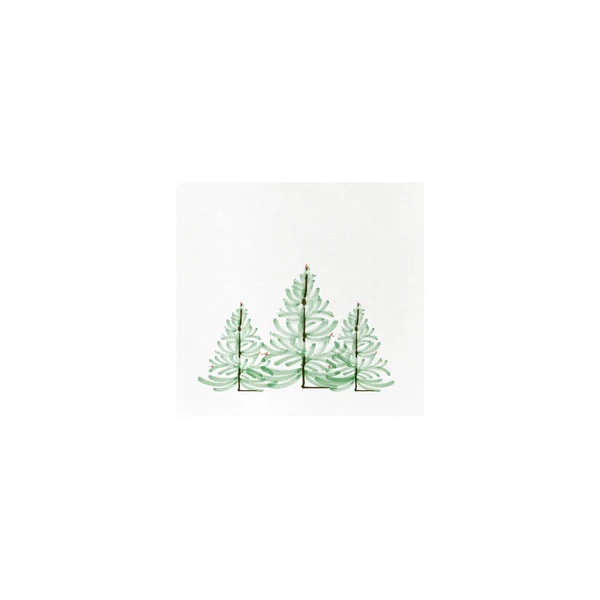 Vietri Papersoft Lastra Holiday Cocktail Napkins, Set of 20