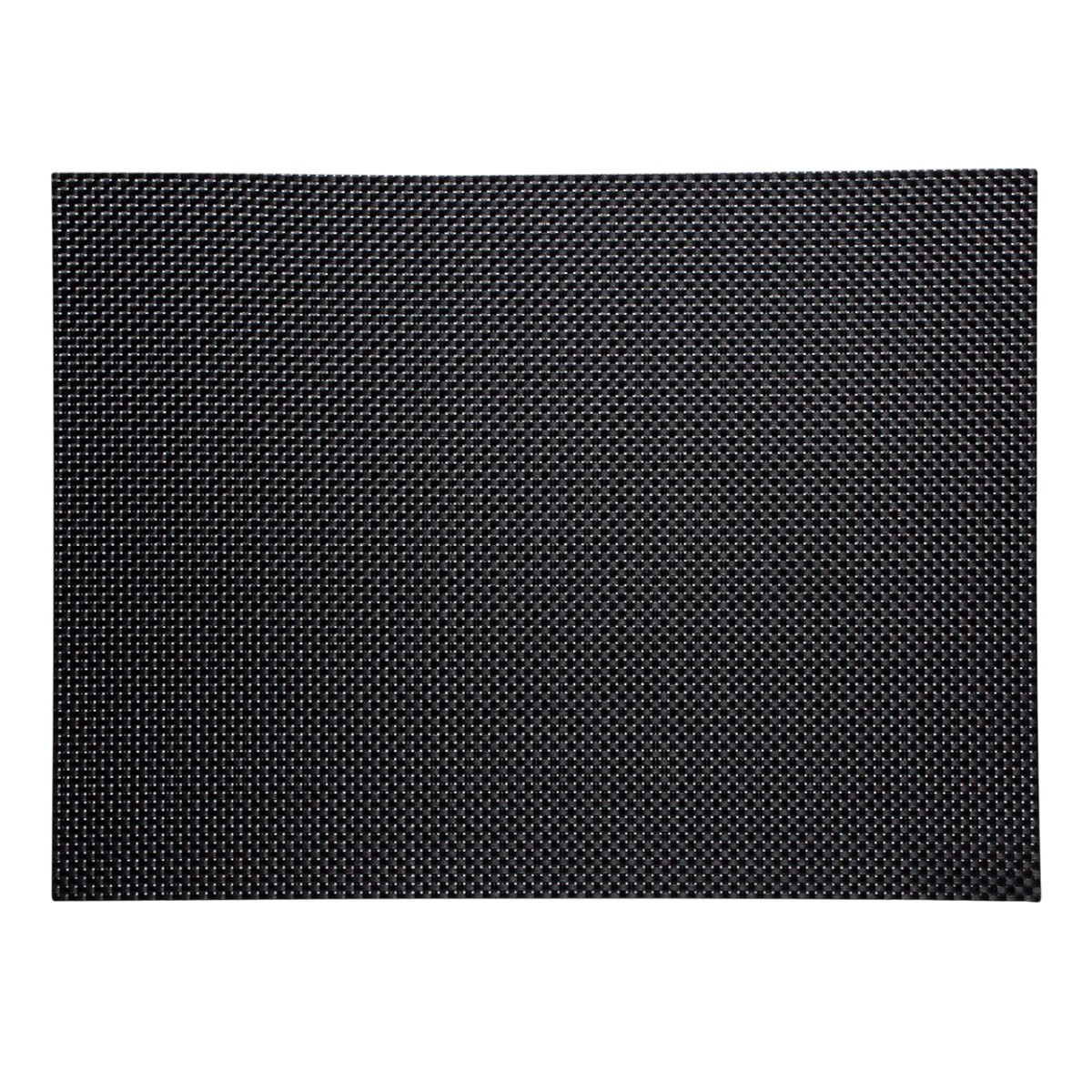 Chilewich Rectangle Basketweave Placemat, Black