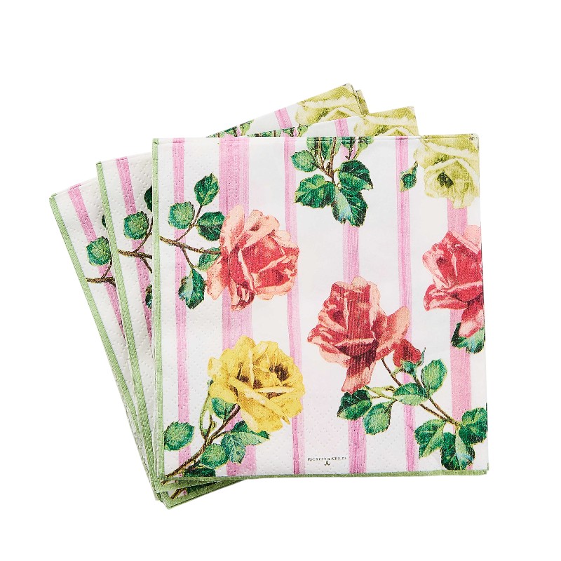 MacKenzie-Childs Garden Gala Cocktail Paper Napkins