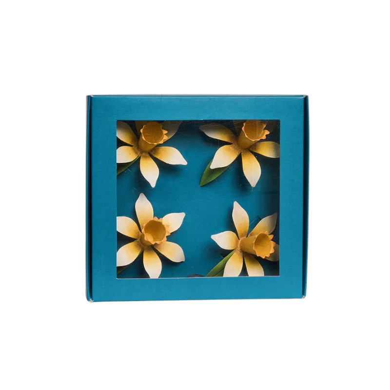 Juliska Meadow Walk Daffodil Set of 4 Napkins, Yellow