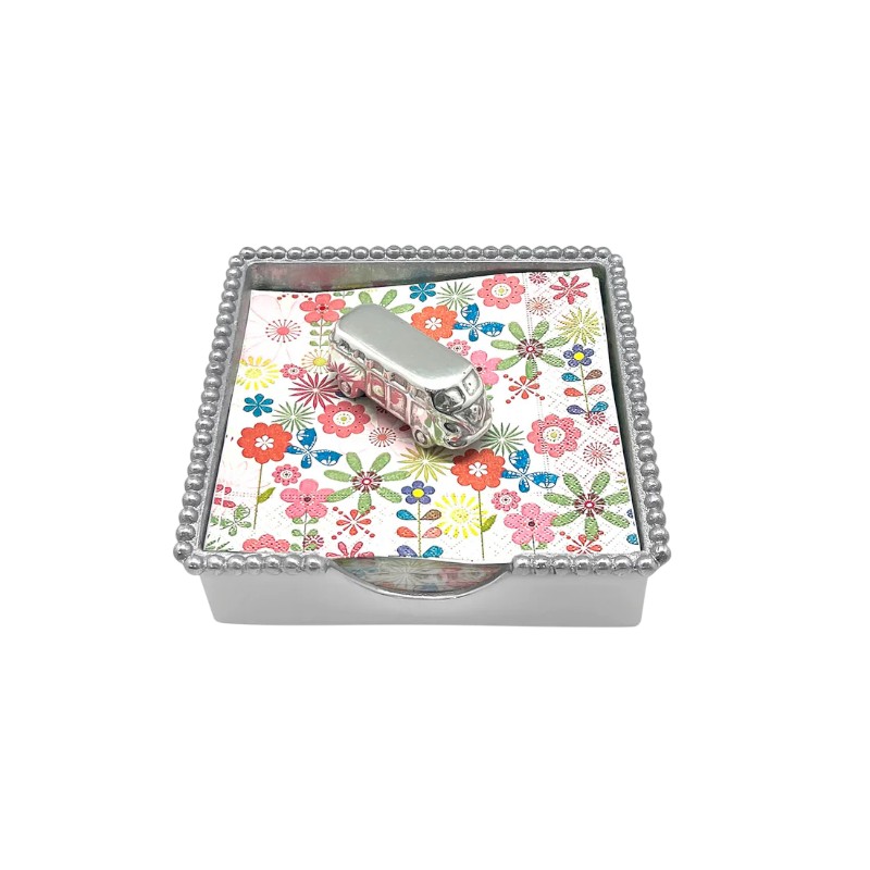 Mariposa Volkswagen Bus Beaded Napkin Box Set
