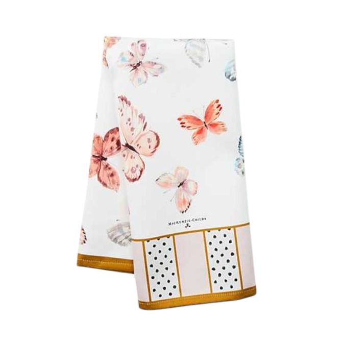 MacKenzie-Childs Butterfly Hill Dish Towel