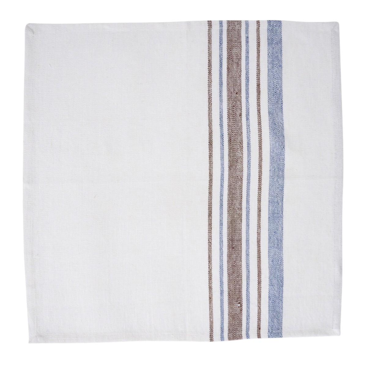 Juliska Danish Stripe Taupe Napkins, Set of 4