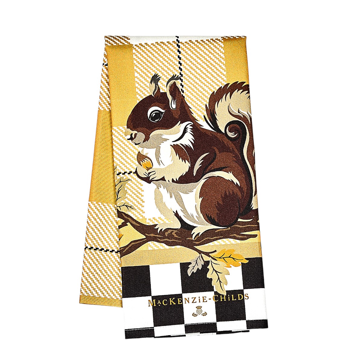 MacKenzie-Childs Squirrel Dish Towel