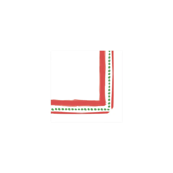 Vietri Campagna Holiday Cocktail Papersoft Napkins, Set of 20