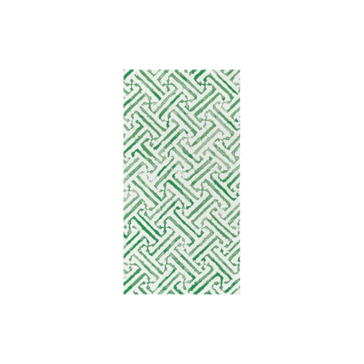 Vietri Greek Key Green Papersoft Guest Towels, Pack of 20