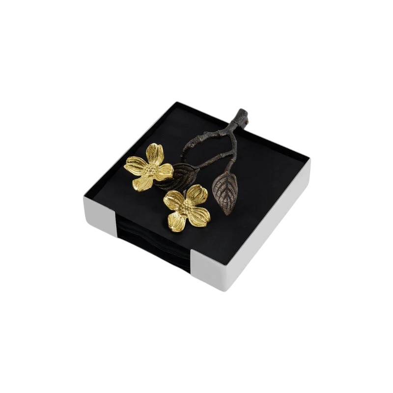 Michael Aram Dogwood Cocktail Napkin Holder