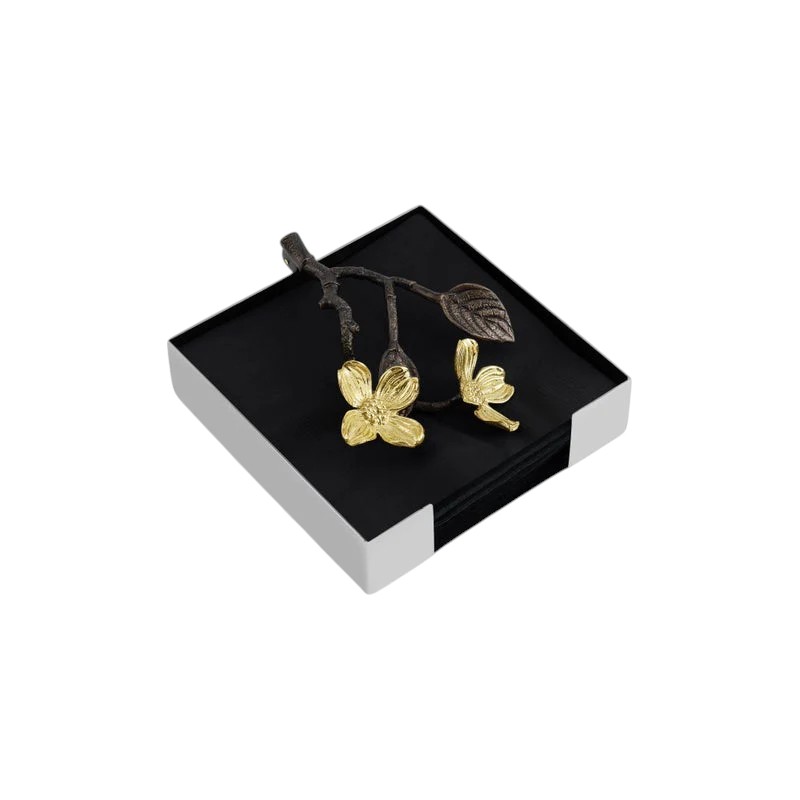 Michael Aram Dogwood Cocktail Napkin Holder